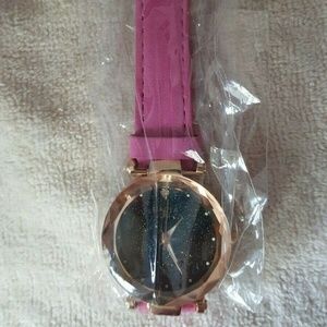 Sparkly Face Fashion Quartz Women's Watch in ROSE !!!NEW!!!